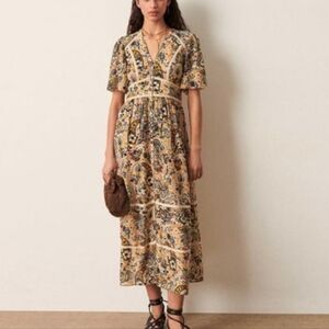 ba&sh Floral Maxi Dress - Multicolor